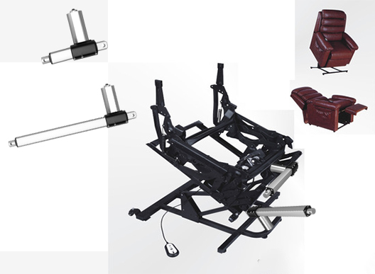 按摩椅電動(dòng)推桿應(yīng)用案例 -TOMUU